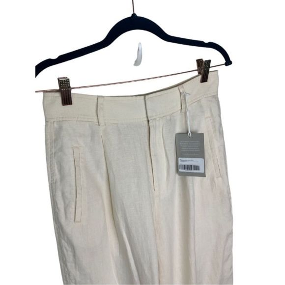 EVERLANE The Linen Way-High Drape Pant - Picture 4 of 13